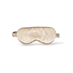 ORGANIC SILK SLEEP MASK-CHAMPAGNE