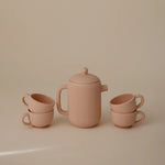 SILICONE TEA PLAY SET-BLUSH