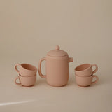 SILICONE TEA PLAY SET-BLUSH