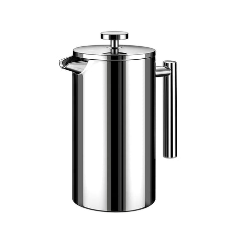 STAINLESS STEEL DOUBLE WALL FRENCH PRESS 1000ML