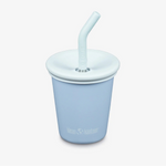 KLEAN KANTEEN 10oz KID CUP-CLEAR SKY