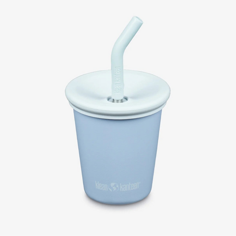 KLEAN KANTEEN 10oz KID CUP-CLEAR SKY