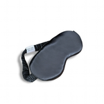 ORGANIC SILK SLEEP MASK-DARK GREY