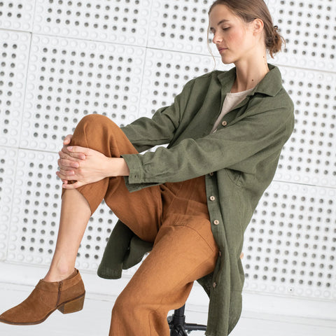 LIVORNO 2 SHIRT JACKET-HEAVY KHAKI