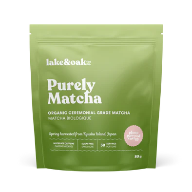 LAKE & OAK PURELY MATCHA