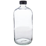 CLEAR GLASS BOTTLE 32oz