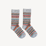 ALPACA SOCKS-MULTI GREY