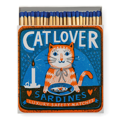 CAT LOVER SARDINES MATCHBOX