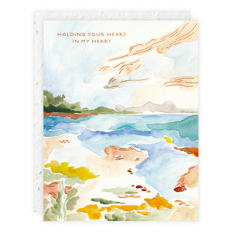 HOLDING YOUR HEART CARD