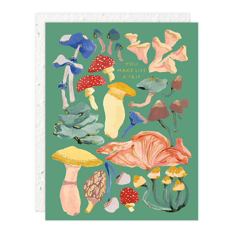 MUSHROOM TRIP CARD