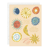 SUN MOON LOVE CARD
