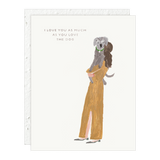 DOG LOVE CARD