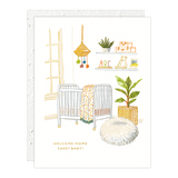 NURSERY BABY CARD