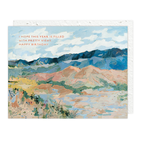 PRETTY VIEWS BIRTHDAY CARD
