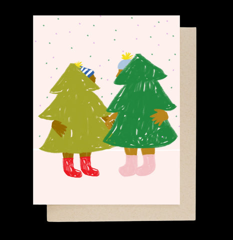 A COUPLE OF TREES CARD