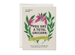 TOTAL UNICORN FRIENDSHIP CARD