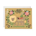 LION AND RABBIT CARD