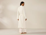 COYUCHI ORGANIC WAFFLE ROBE-UNDYED