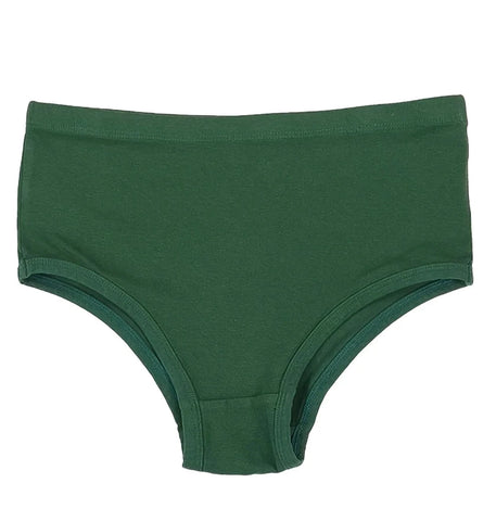 HIGH WAIST BRIEF HUNTER GREEN