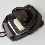 EARTH BACKPACK-CHESTNUT BROWN