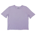 SILVERLAKE CROPPED TEE /MISTY LILAC
