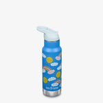 KLEAN KANTEEN KID 12oz INSULATED FLIP SPORT-RAINBOWS