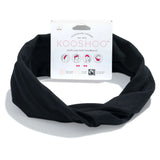 ORGANIC TWIST HEADBAND- BLACK