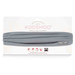 ORGANIC TWIST HEADBAND-GROUNDING GREY