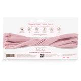 ORGANIC TWIST HEADBAND-MATTE MAUVE