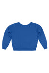 LAGUNA CROPPED SWEATSHIRT-GALAXY BLUE