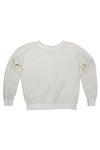 LAGUNA CROPPED SWEATSHIRT-WASHED WHITE