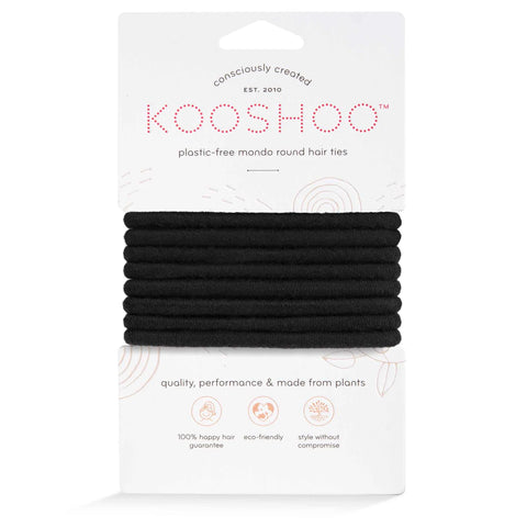 MONDO HAIR TIES-BLACK