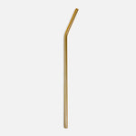 ONYX STAINLESS STEEL LONG BENT STRAW