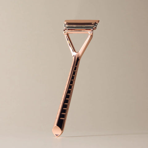 LEAF SHAVE METAL RAZOR