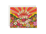 KEEP THE LOVE FLOWING CARD