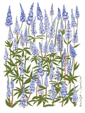 LUPINE LINEN BLEND TEA TOWEL