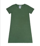 RAE LINE DRESS-HUNTER GREEN