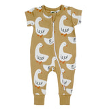 PARADE ROMPER SHORT SLEEVE-GOOSE