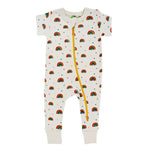 PARADE ROMPER SHORT SLEEVE-RAINBOWS