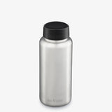 KLEAN KANTEEN 40 OZ WIDE WITH LOOP CAP/STAINLESS STEEL