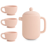 SILICONE TEA PLAY SET-BLUSH