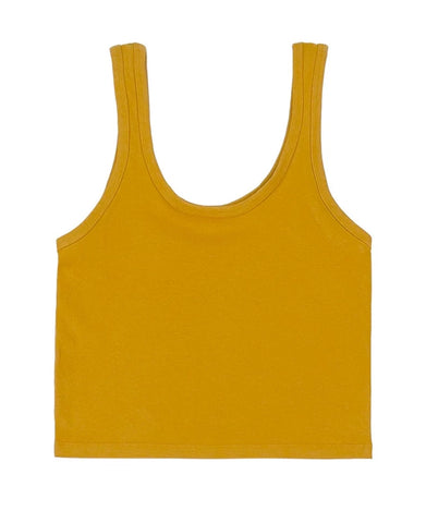 SPORTY TANK SPICY MUSTARD