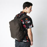 EARTH BACKPACK-CHESTNUT BROWN