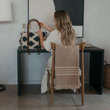 WEST COAST LINEN THROW-SANDSTONE