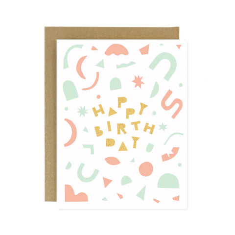 BIRTHDAY CONFETTI CARD