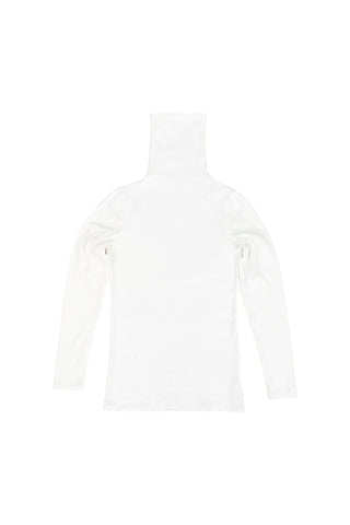 WHIDBEY TURTLENECK-WASHED WHITE