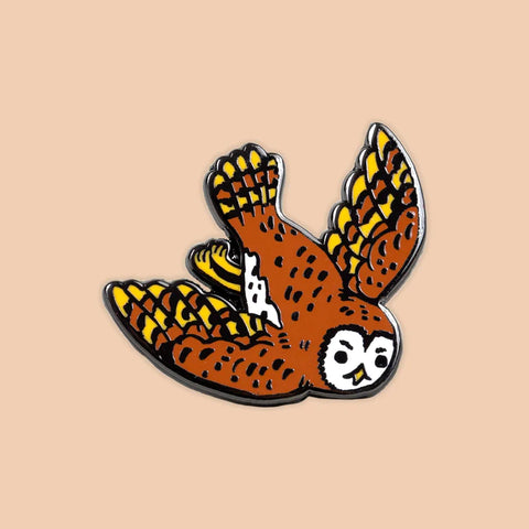 OTIS THE OWL ENAMEL PIN