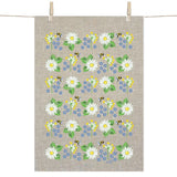 BLOOMS LINEN TEA TOWEL