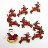 SANTA SLEIGH GARLAND