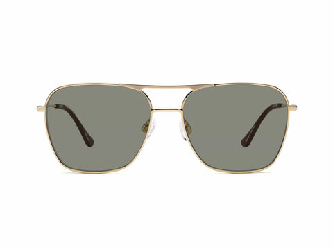 HOOPER SUNGLASSES-POLISHED GOLD